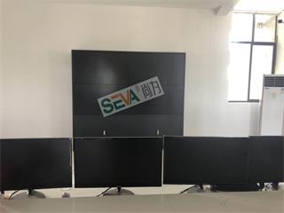 尚為55寸液晶拼接屏助力江蘇省水利廳三陵河項目指揮部