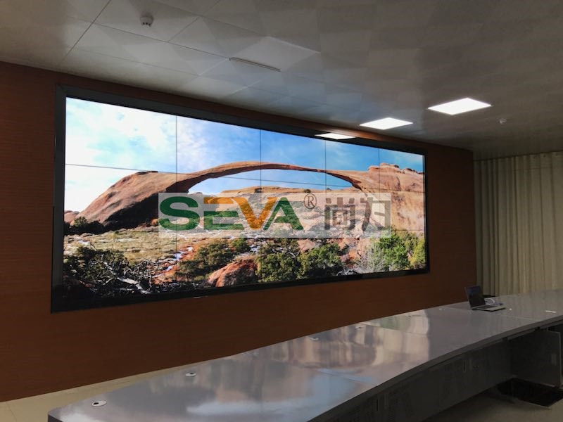 SEVA 55寸液晶拼接屏系統(tǒng)方案助力三一重工風(fēng)電場(chǎng)工作