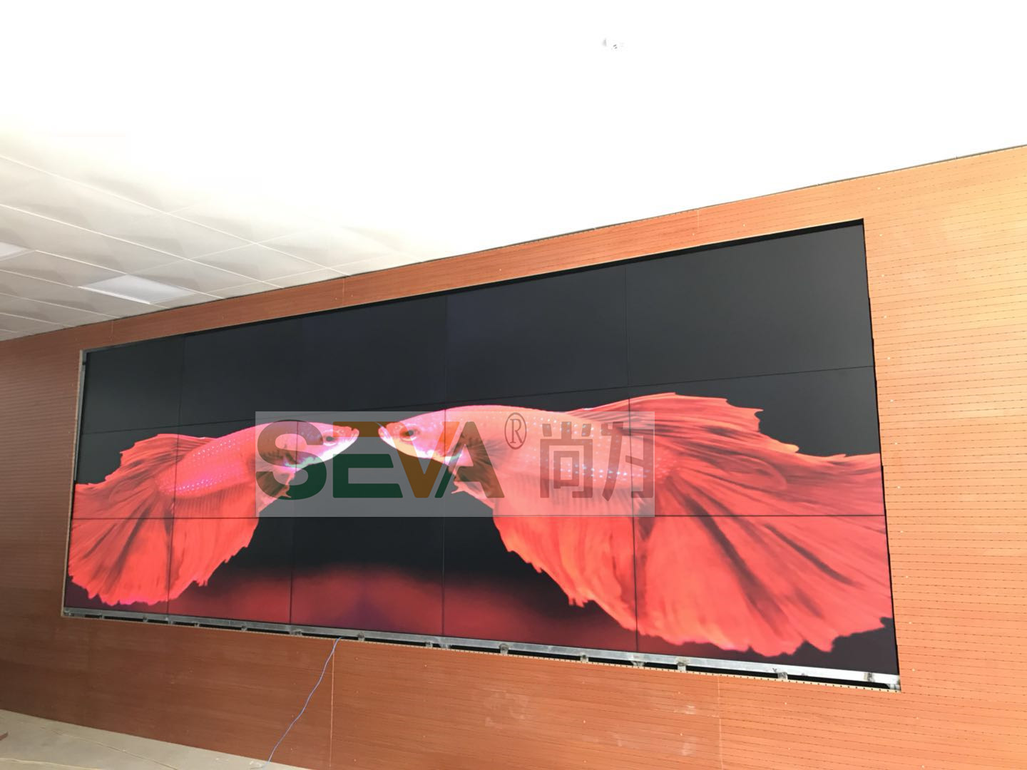 SEVA 55寸液晶拼接屏系統(tǒng)方案助力三一重工風(fēng)電場(chǎng)工作
